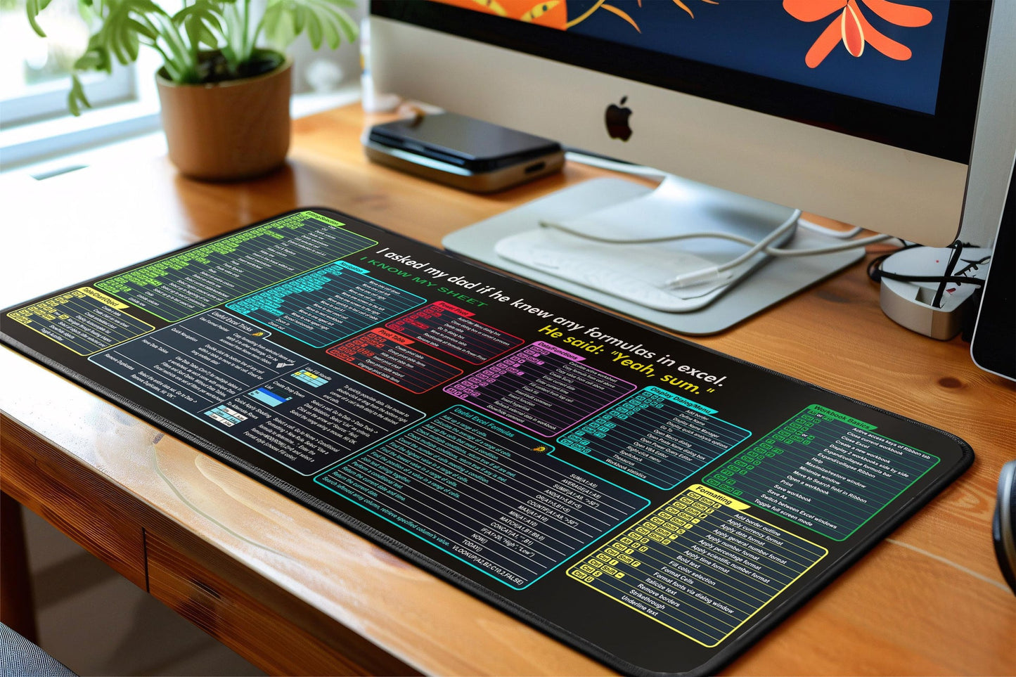 Excel Shortcut Keys Keyboard Pad (Imported Quality)