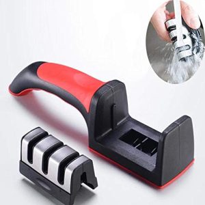 3-in-1 Knife Sharpener With Fruit And Meat Knife Peeler