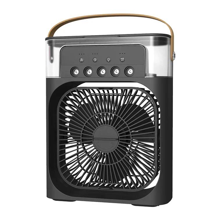 Portable Electric Fan Air Conditioner – Cool, Mist & Glow